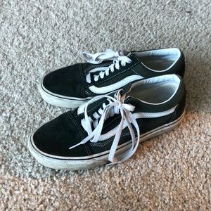 Dark green vans